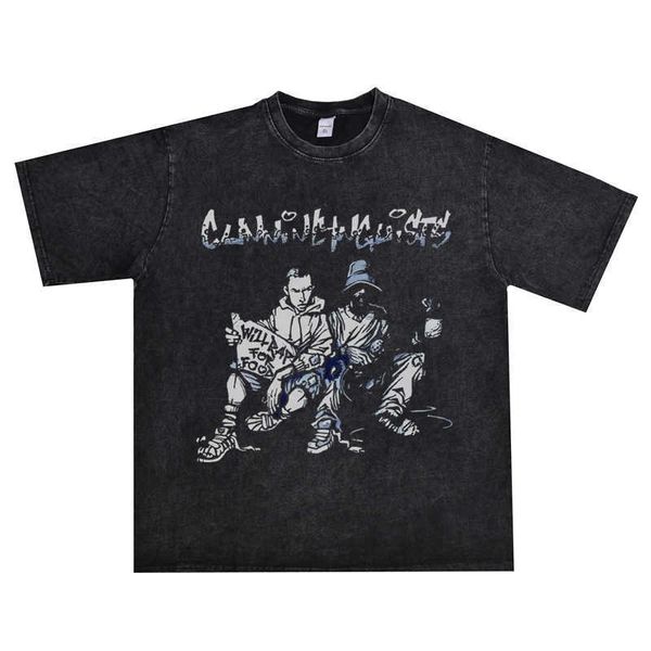 

washed rap electronic dance group jungle brothers jungle brothers t-shirt, White;black