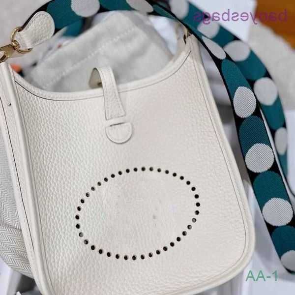 

designer bag bags 2023 mini tote evelynbag thread h hand sewn wax cowhide women's togo leisure 18cm with 3hhv