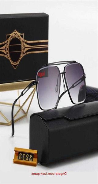 

high casual designer new woman dita sunglasses eyewear fashion glasses man personality brand sun lenses quality 2273 with box 3127835 7mw, White;black