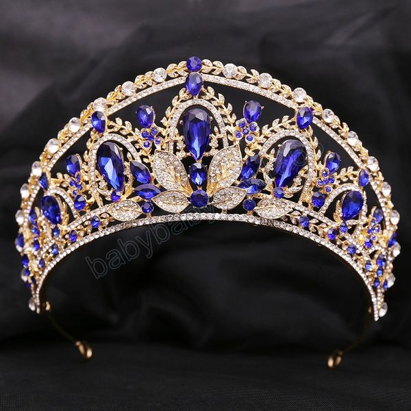 

korean janpan style 5 colors water drop crystal butterfly tiara crown wedding elegant bridal bride crown hair jewelry, Slivery;white