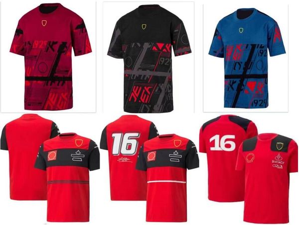 

f1 formula 1 racing t-shirt summer round neck short sleeve with custom