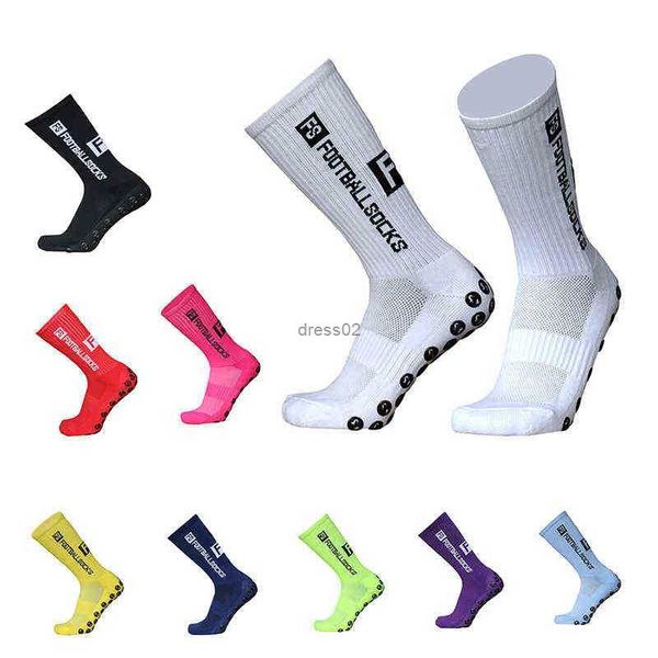 

new style football socks round silicone suction cup grip anti slip soccer socks sports men women baseball rugby socks y1201, Black