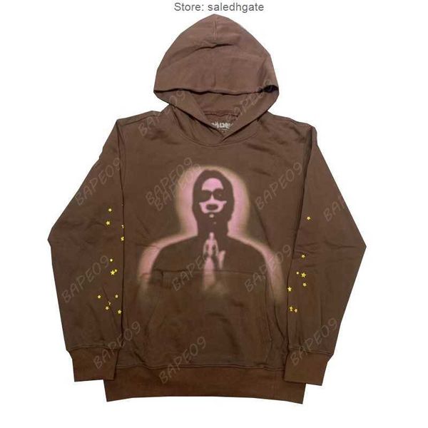 

pullover black sp5der hoodies young thug 555555 angel men shoe printing spider web sweatshirts designer women red hoodie poco