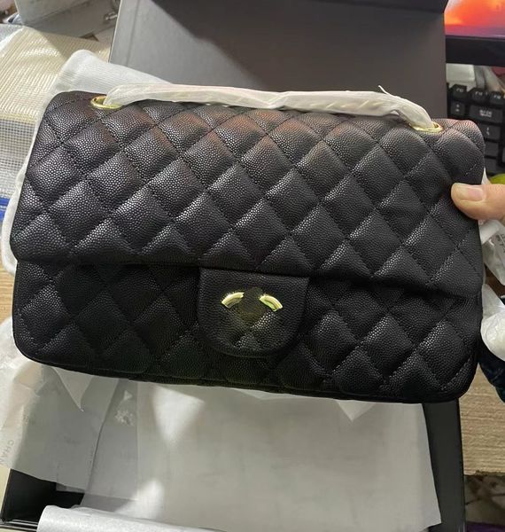 

designer bags luxury shoulder bag chain handbag lambskin clutch flap totes double letters crossbody metal thread channel cf