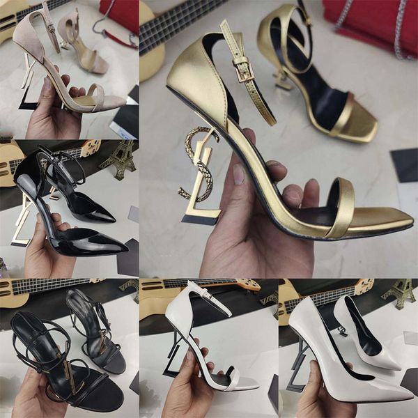 

fashion beach platform shoes letters ladies sandals leather high heels cool classic women's shoes high heels sandals., Black