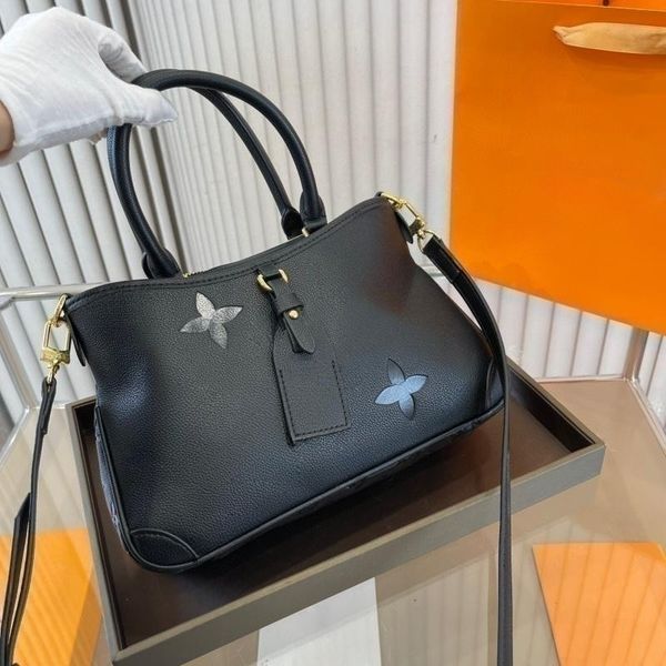 

luxury handbag designer bag women's shoulder bag new leather tote bag premium classic flower crossbody bag stylish elegant handbag vint