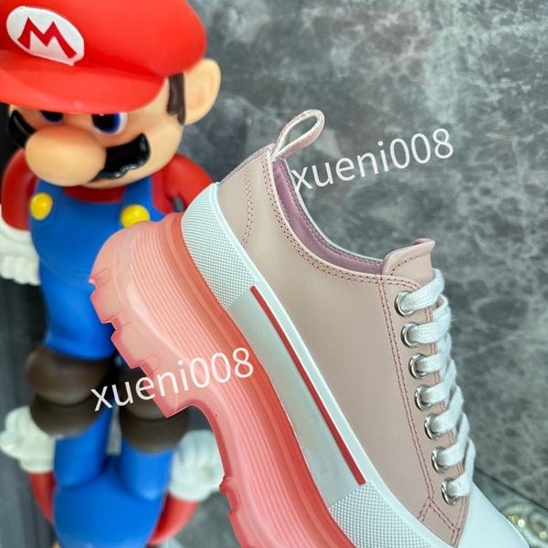 

2023new brand mans womans fashion quality casual shoes heel leather lace-up sneaker running trainers letters flat printed sneakers, Red;white