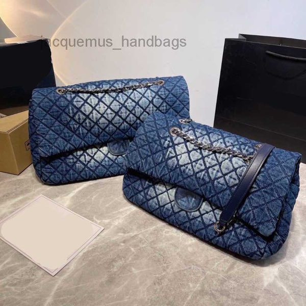 

ch an el vintage denim tote bag large capacity luxurys handbag women shoulder bagss leather luxury designer brand crossbody female letter pu
