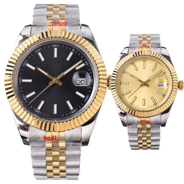 

luxury wrist watch mens womens watches quartz watchs all stainless steel strap designer holiday date gift sport 31mm 36mm 41mm waterproof wa, Slivery;golden