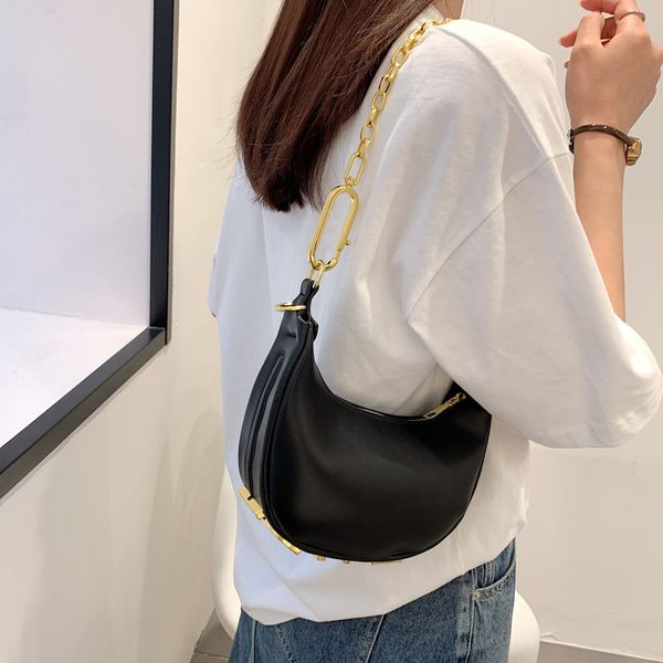 

brand summer new trendy all-match messenger bag chain leather fashion grils samll shoulder bag wrist bags brown #2102