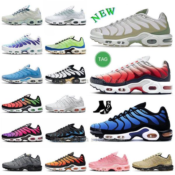 

tn plus toggle utility running shoes for men terrascape triple black reflective white olive grey university blue atlanta orange icons mens t