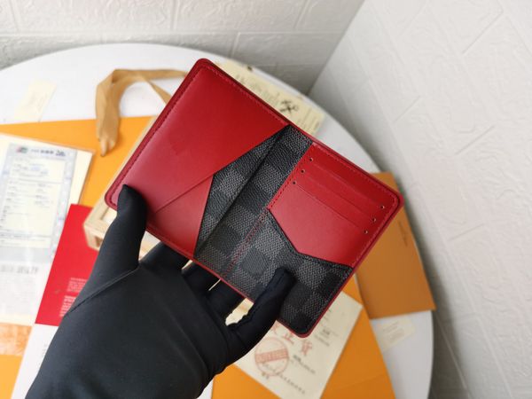 

pocket organizer small goods card holders men wallets money purse designer credit card holder, Brown;gray