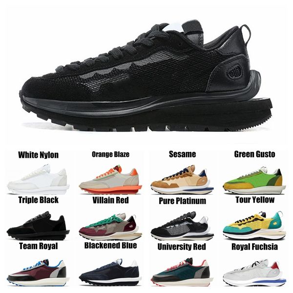

waffle vaporwaffle mens running shoes clot pegasus fragment undercover ldwaffle ld pure platinum white nylon noir men trainers sneakerscasua
