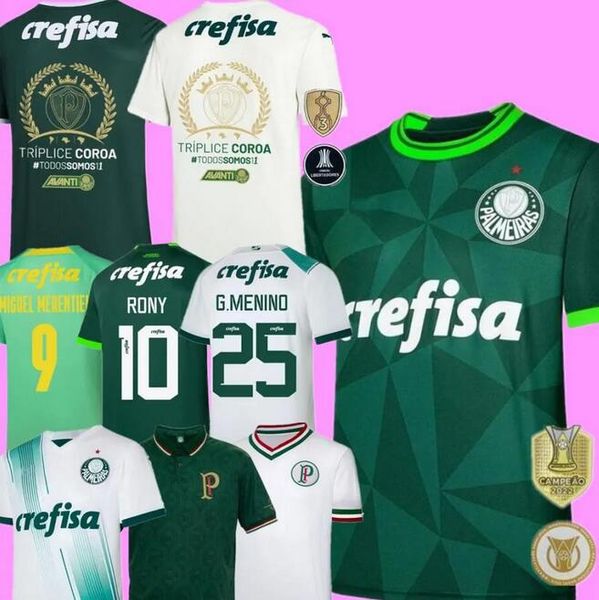 

23/24 palmeiras soccer jerseys champions campeao brasileiro 2023 2024 player version . adriano ramires dudo gomez veiga willian roni men wo, Black;yellow