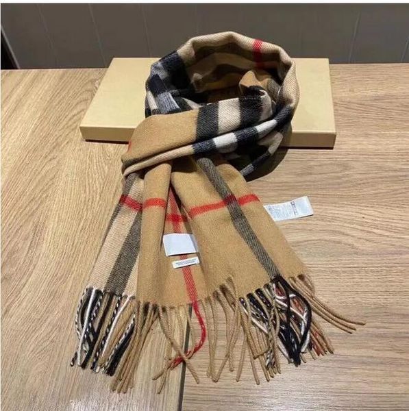 

2021 new women man designer scarf fashion brand 100% cashmere scarves for winter womens and mens long wraps size 180x30cm christmas gift, Blue;gray