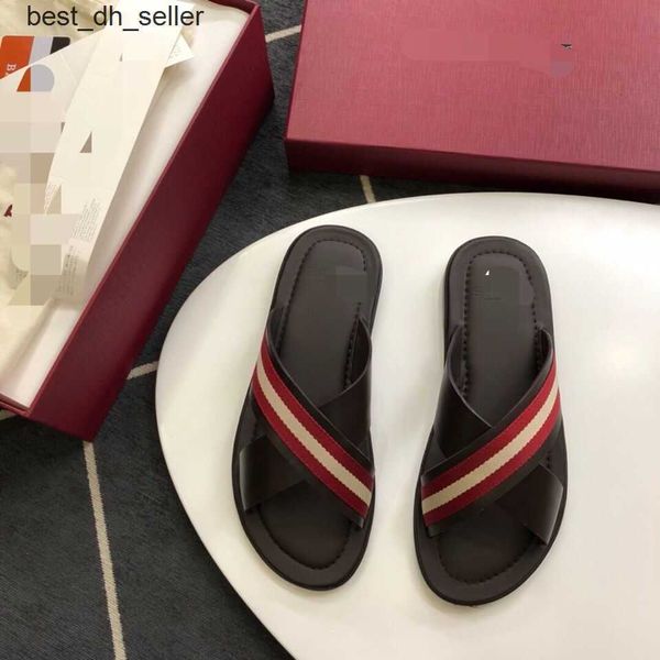 

fashionable casual slippers classic handcrafted woven decoration, Black