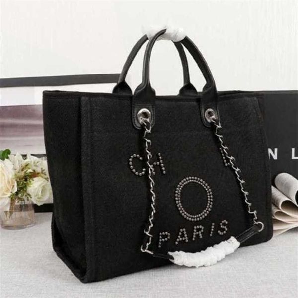 

luxury women's hand bags canvas beach bag fashion tote handbags classic female large capacity small chain packs big crossbody handbag 7