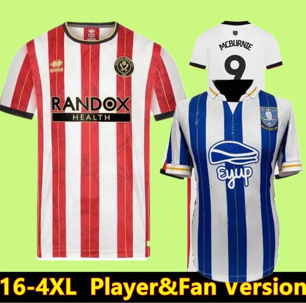 

3xl 4xl 2023 2024 soccer jerseys limited edition promotion sander berge john egan rhian brewster anel ahmedhodzic, White;black