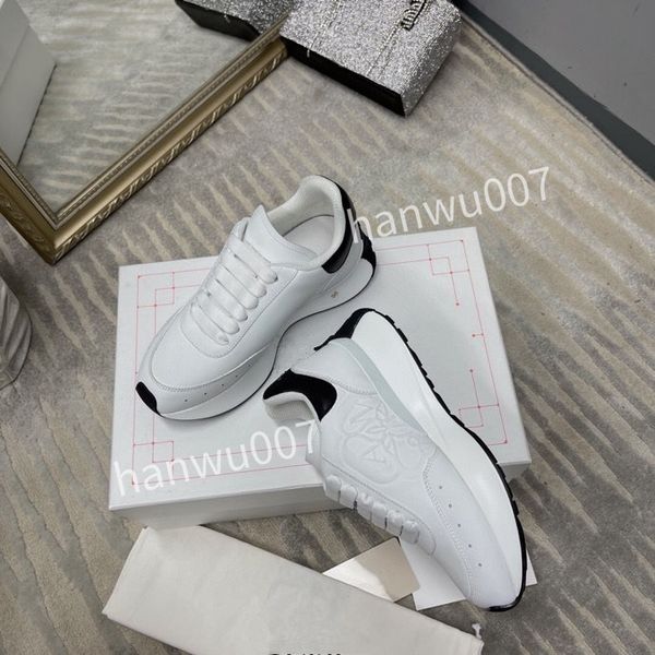 

new mans fashion designer classics shoes sneakers casual shoes sports breathable flexible soft comfortable real leather, Black