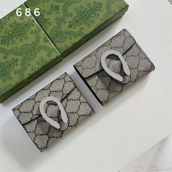 

man classic wallets designer small purse g lady cardholder designers luxurys coin pockets women snake buckle folding wallet card holder, Brown;gray