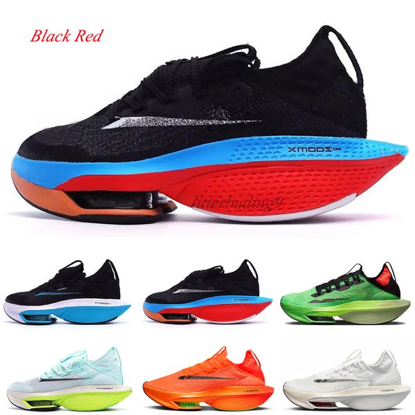 

new alpha fly next 2 men women running shoes zoomx prototype orange watermelon volt outdoor sports sneakers with box