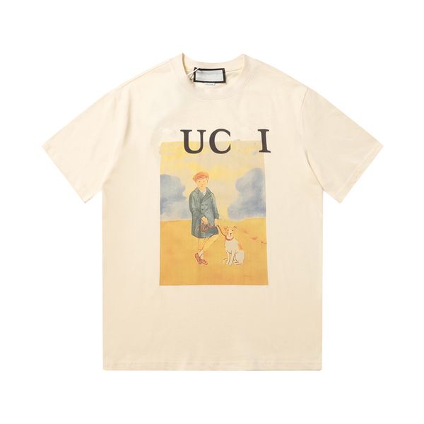 

luxury tshirt men s women designer t shirts short summer fashion casual with brand letter designers t-shirt a9, White;black