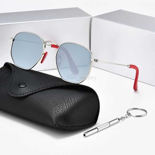 

2023 new classic polarized sunglasses women designer luxury brand alloy metal polaroid hd tempered glass lens retro glasses sun glasses uv40, White;black