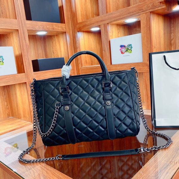 

tote bag designer bags wallet fashion totes leather messenger shoulder handbag women bags high capacity composite shopping black diamond lat