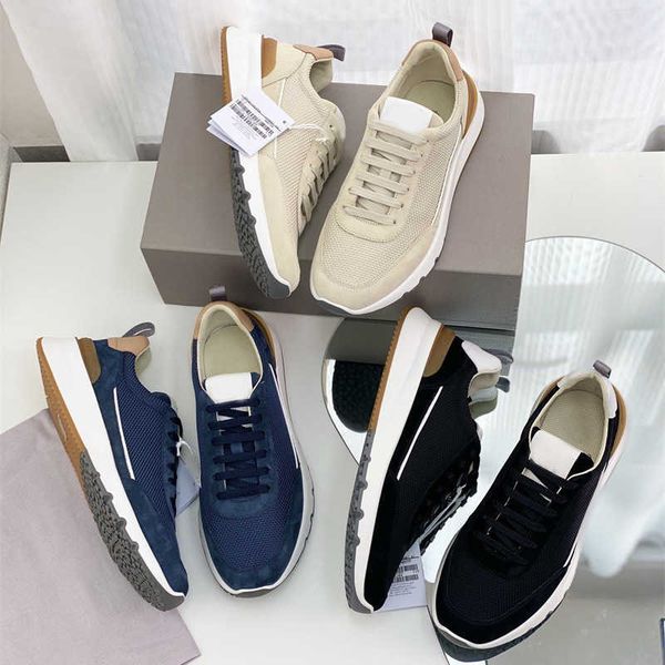 

designer men's shoe 2023 summer new high grade mesh breathable anti slip and durable sports shoe, Black