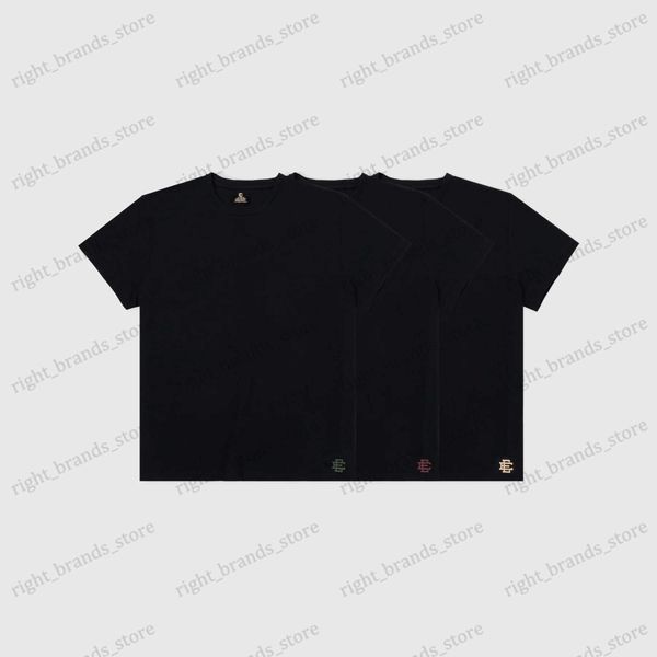 

men's t-shirts zhcth store ee t-shirt 3 pack 100% cotton us size t shirt eric t shirt t230615, White;black