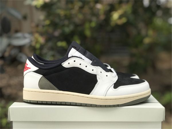 

2023 fragment 1 low og wmns olive athletic shoes black phantom reverse mocha high ts sp sail dark mocha military blue outdoor sneakers size, White;red