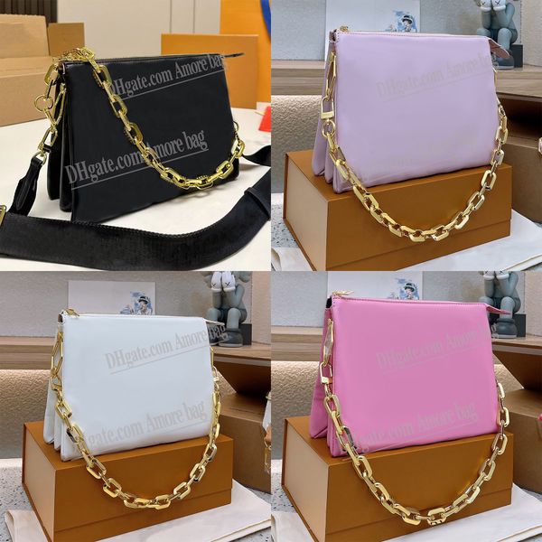 

coussins pm bags coussin bb puffy soft embossed genuine leather crossbody luxury womens designer purses pochette wallets handbags two should