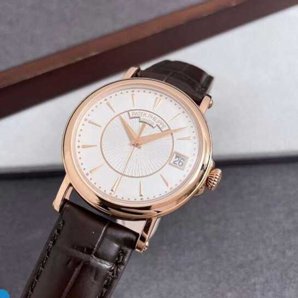 

clone classical p luxury a elegant t ultra thin e 38mm*10mm k wrist watches new 5153 cclr 3k cal.324 high-end quality iced out watch for men, Slivery;brown