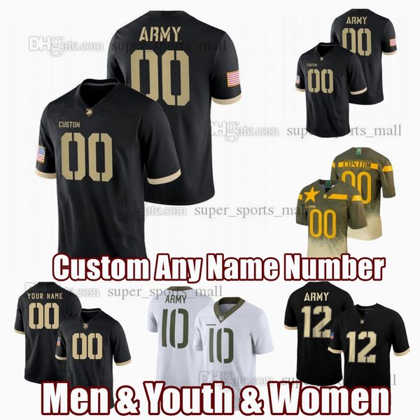 

custom s-6xl army black knights college football jerseys cade ballard dewayne coleman bryson daily bryce davis jemel jones nikai butler any
