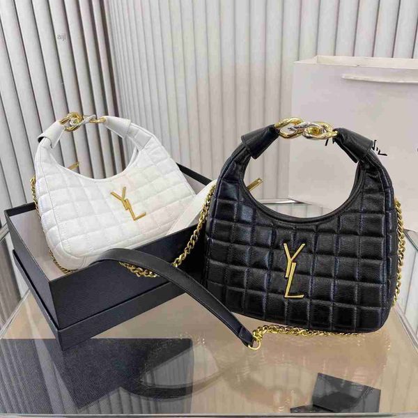 

genuine leather shoulder bag handbag lady hobo crossbody for women fashion bags chains handbags chain purse messenger bag001