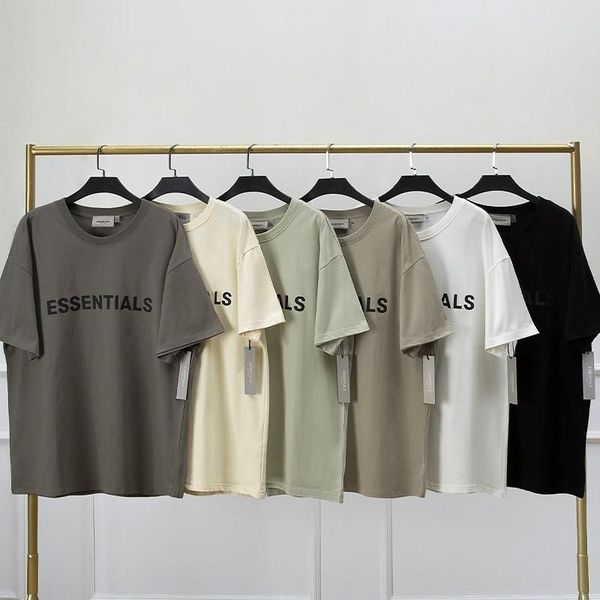 

men's t-shirt designer clothing fashion luxury summer printing letters fashion round neck polo sportswear ladies fitness, White;black