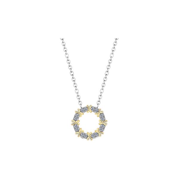 

meditation garden ghost designer necklace for women - fashionable statement piece with unique features, Silver