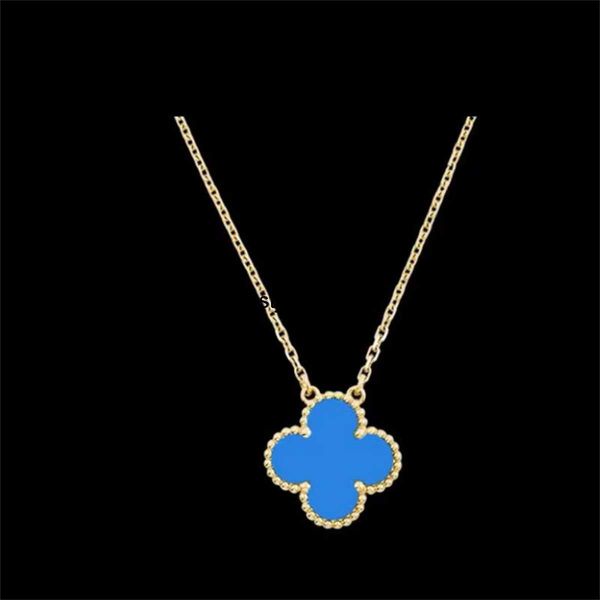 

van clover necklace fashion flowers four-leaf clover cleef womens luxury designer necklace necklaces jewelryixe1, Silver