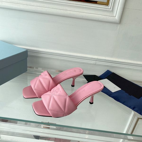 

cowhide summer thick-soled sandals women's designer shoes leather comfort outdoor sandbeach slipper rubber shoe 0609, Black