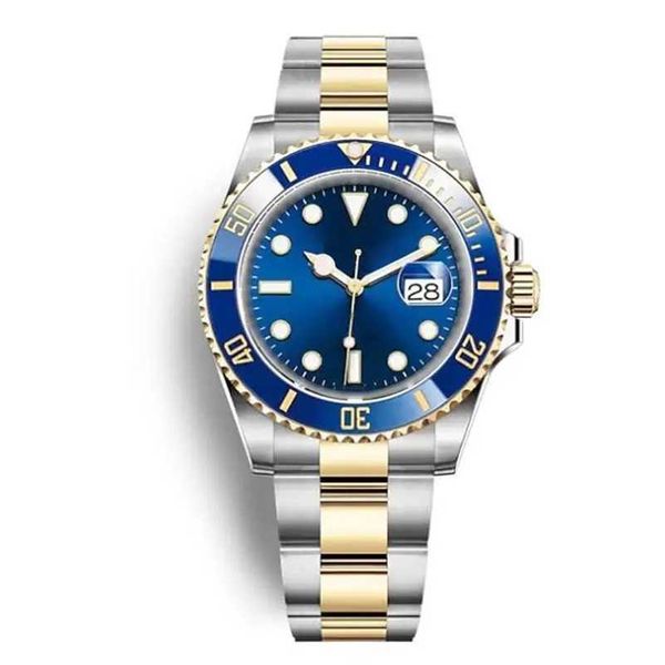 

mens roles watches watch green dial 40mm automatic movement waterproof sapphire steel sports male wristwatches osec, Silver