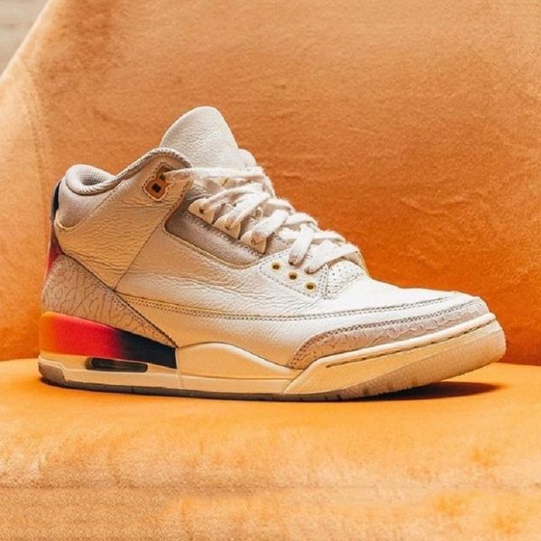 

jumpman 3 3s mens basketball shoes sneaker j balvin medellin sunset multi color fn0344-901 men women outdoor trainers sports sneakers q80a q