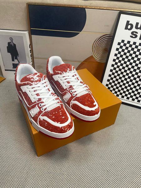 

2023 the new women designer travel leather lace-up sneaker fashion lady flat running trainers 0614, Black