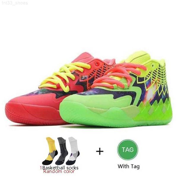 

mb1 mb.01 lamelo ball mb 01 basketball shoes rick red green and morty galaxy purple blue grey black queen buzz city melo sports shoe trainne