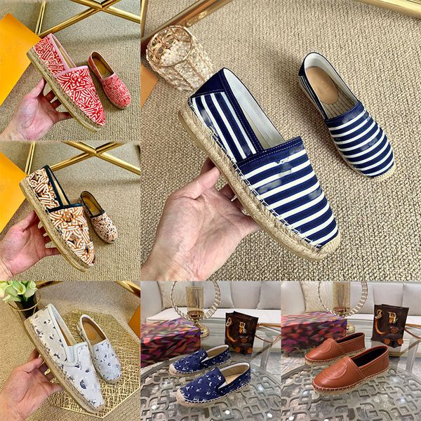 

casual shoes summer knitted woven soles canvas shoes l brand letters womens casual flat glittering crystal ladies fisherman sh, Black
