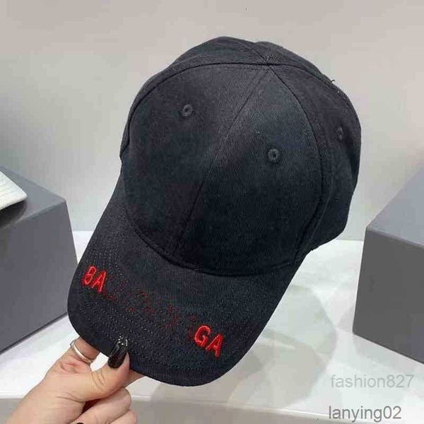 

2022 new men's and women's baseball caps french alphabet casual hats outdoor couple sun 14, Blue;gray