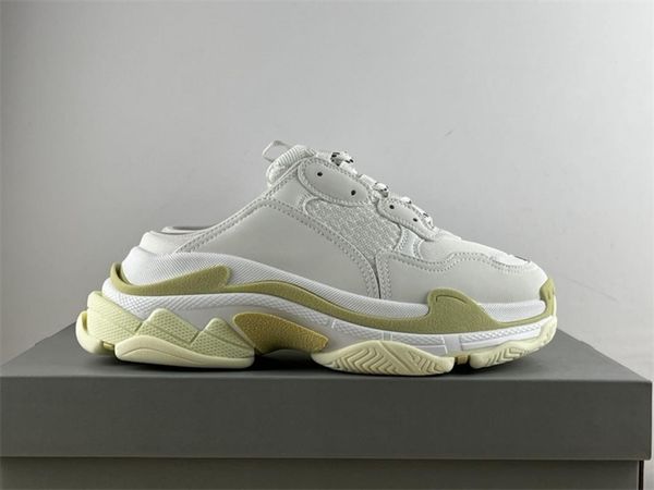 

designer shoes monocolor white semi trailer outdoor sneaker sports with original box