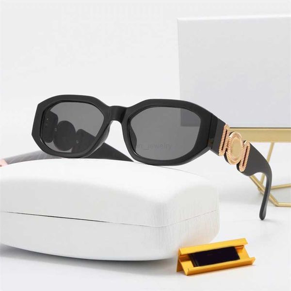 

luxury designer sunglasses for women mens glasses polarized uv protectio lunette gafas de sol shades goggle with box beach sun frame fashion, White;black