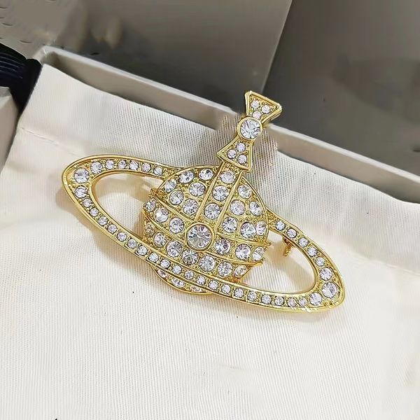 

designer brand pins brooches letter vivian luxury women jewelry metal pin cjeweler westwood brooche accessories 45, Gray