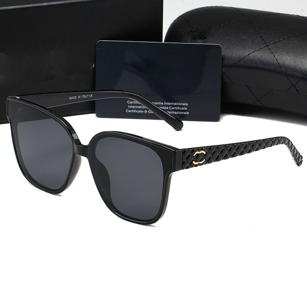 

luxury sunglasses polaroid lens designer womens mens goggle senior eyewear for women eyeglasses frame vintage metal sun glasses with box, White;black