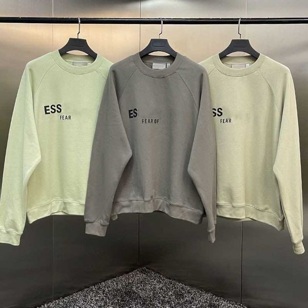 

street sweatshirt designer sweater loose round neck sweaters men women large size pullover coat casual long sleeved t shirt, Black